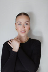 MAR/SUN PENDANT EARRINGS GOLD