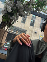 ELI SPIRAL RING SILVER