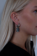 DIS XL EARRINGS SILVER