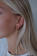 URD EARRINGS GOLD
