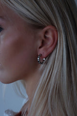BREK EARRINGS SILVER