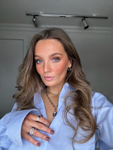 ÓMA EARRINGS SILVER