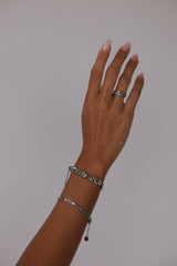 MIA XL BRACELET SILVER