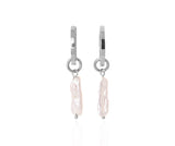 URÐ - ERLA LONG PENDANT EARRINGS SILVER