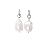 URÐ - ERLA XL PENDANT EARRINGS SILVER