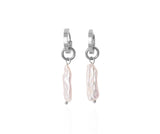 URÐ - ERLA LONG PENDANT EARRINGS SILVER