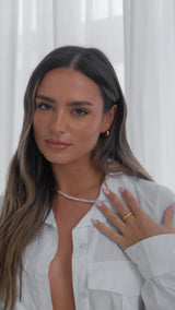 URD XL EARRINGS GOLD