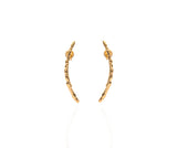 MAR LONG EARRINGS GOLD