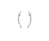 MAR LONG EARRINGS SILVER