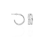 ÓMA EARRINGS SILVER