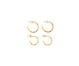 ÓMA3006 EARRINGS GOLD